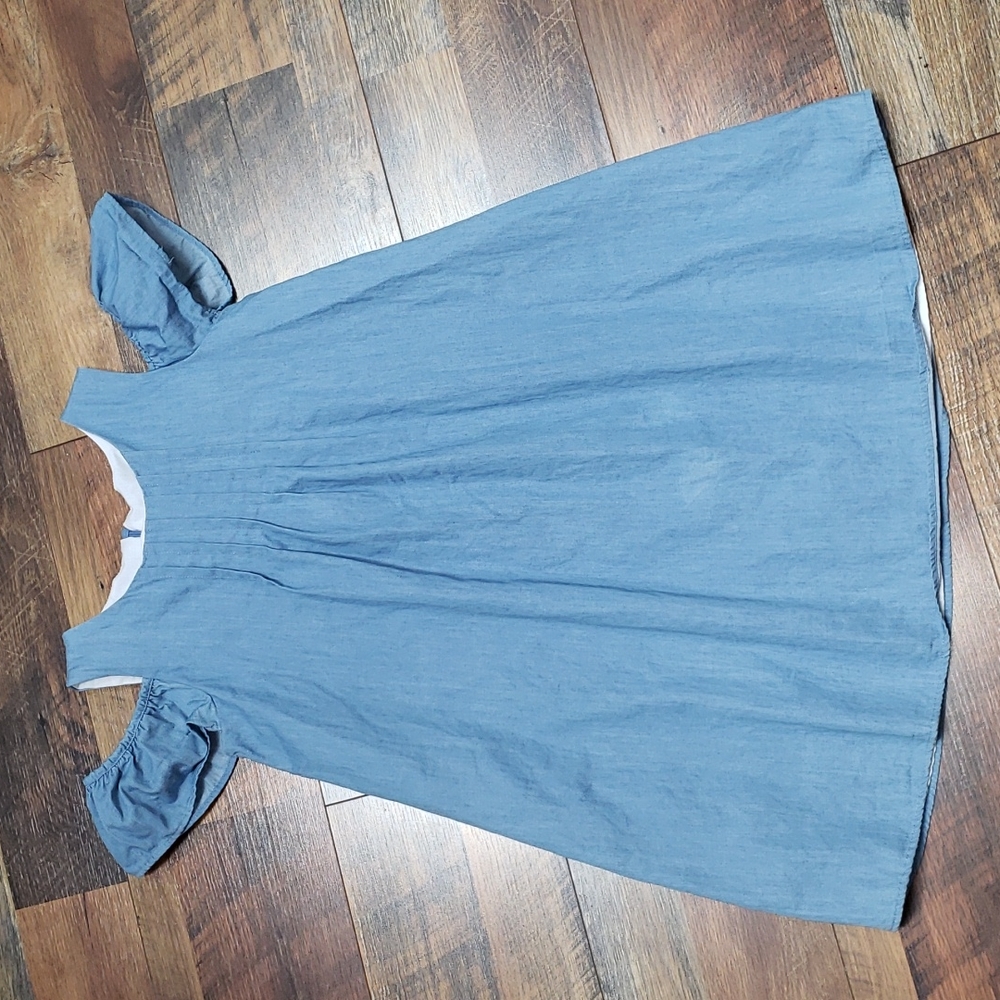 Mabel + Honey Light Blue Cold Shoulder Dress, Size 12